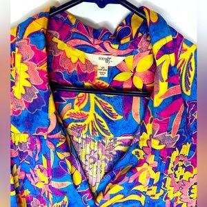 NWOT TERRA SKY TANK BLOUSE SIZE 3X SUMMER NEON COLORS